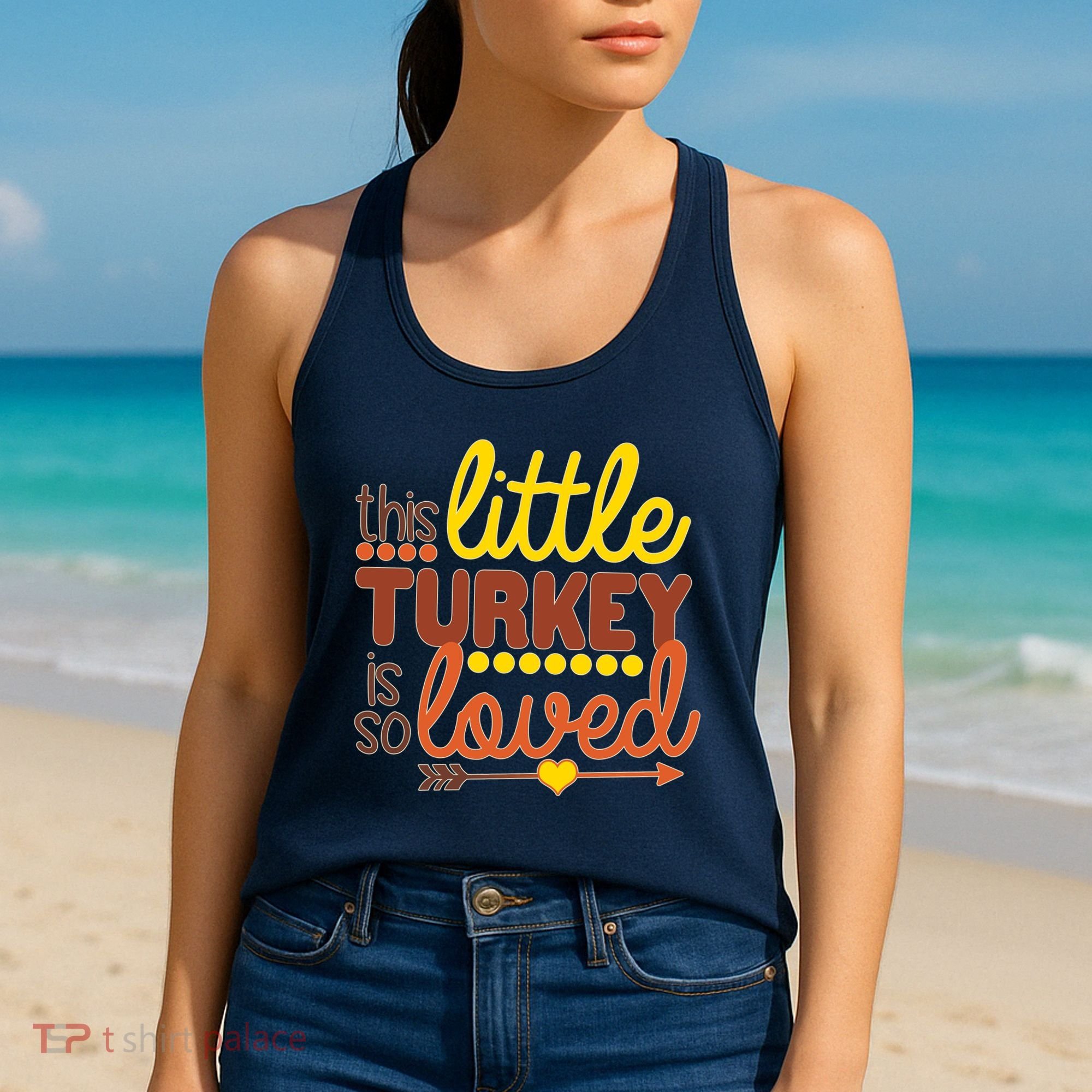 This Little Turkey Is So Loved Women's Tank Top