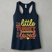 This Little Turkey Is So Loved Women's Tank Top thumb 3