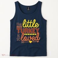 This Little Turkey Is So Loved Tank Top thumb 2