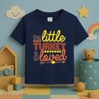 This Little Turkey Is So Loved Toddler T-Shirt thumb 3