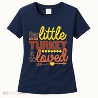 This Little Turkey Is So Loved Women's T-Shirt thumb 0