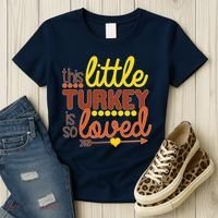 This Little Turkey Is So Loved Women's T-Shirt thumb 3