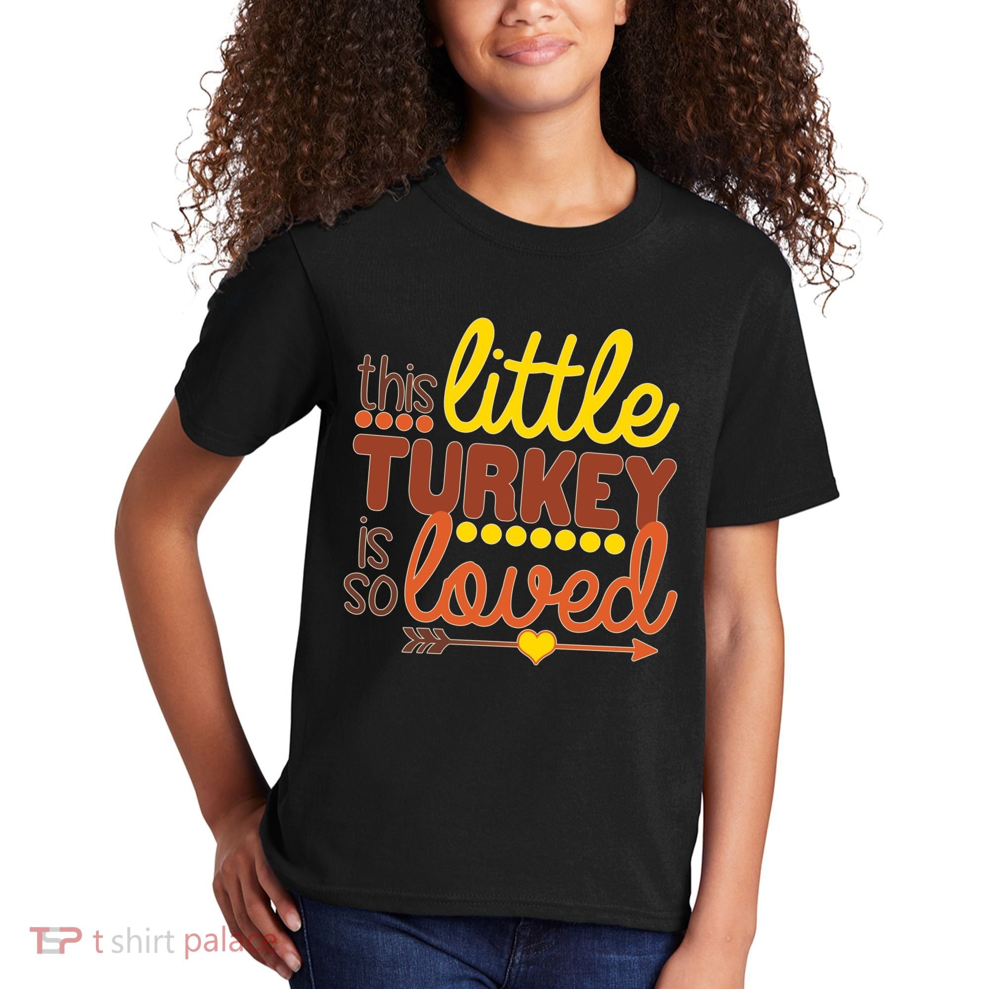 This Little Turkey Is So Loved Kids T-Shirt