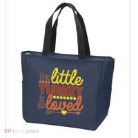 This Little Turkey Is So Loved Tote Bag thumb 3