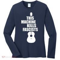 This Machine Kills Facists Women's Long Sleeve Shirt thumb 0