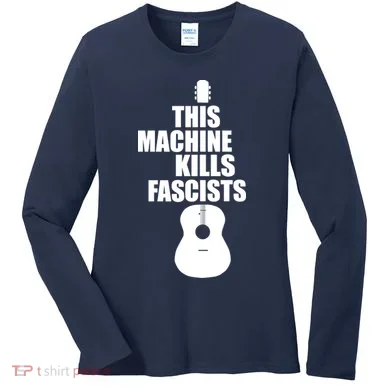 This Machine Kills Facists Women's Long Sleeve Shirt