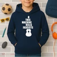 This Machine Kills Facists Kids Hoodie thumb 2