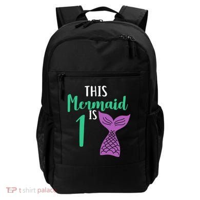 This Mermaid Is 1 Years Old Birthday Backpack