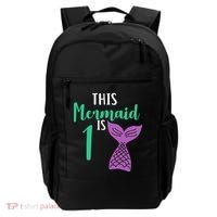 This Mermaid Is 1 Years Old Birthday Backpack thumb 0