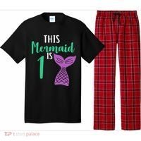 This Mermaid Is 1 Years Old Birthday Pajama Set thumb 0