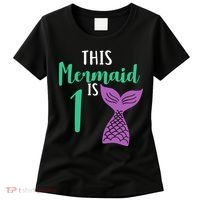 This Mermaid Is 1 Years Old Birthday Women's T-Shirt thumb 0