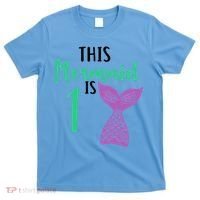 This Mermaid Is 1 Years Old Birthday T-Shirt thumb 0
