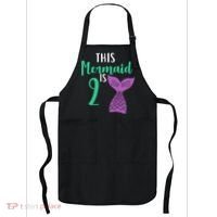 This Mermaid Is 2 Years Old Birthday Apron thumb 0