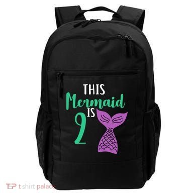 This Mermaid Is 2 Years Old Birthday Backpack