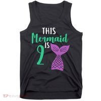 This Mermaid Is 2 Years Old Birthday Tank Top thumb 0