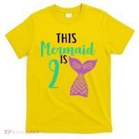 This Mermaid Is 2 Years Old Birthday T-Shirt thumb 0