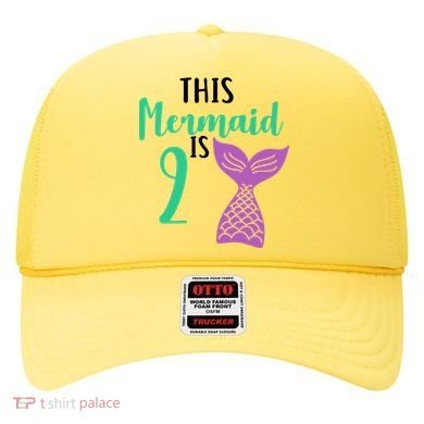 This Mermaid Is 2 Years Old Birthday Hat