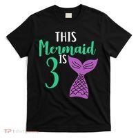 This Mermaid Is 3 Years Old Birthday T-Shirt thumb 0