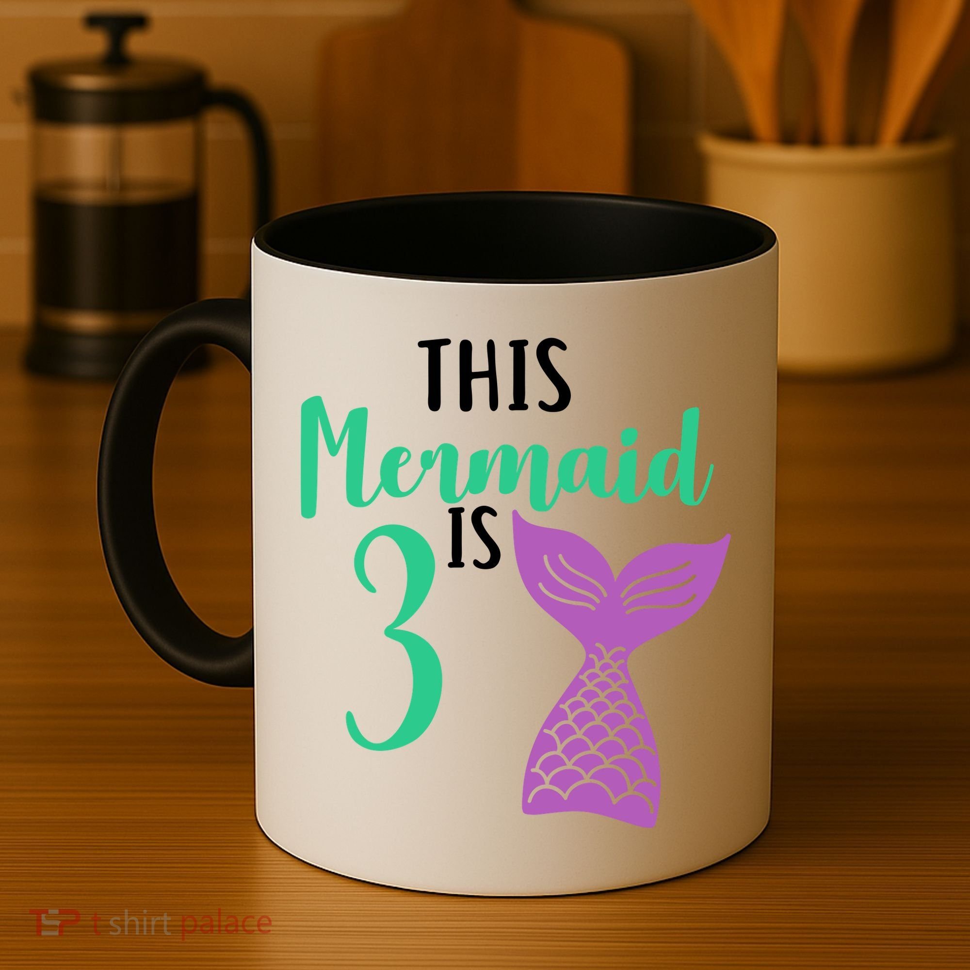 This Mermaid Is 3 Years Old Birthday Coffee Mug