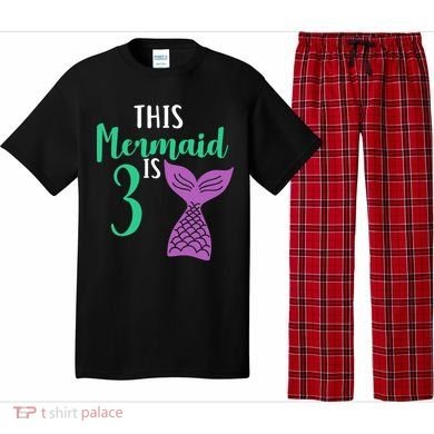 This Mermaid Is 3 Years Old Birthday Pajama Set