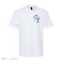 This Mermaid Is 7 Years Old Birthday Polo thumb 0