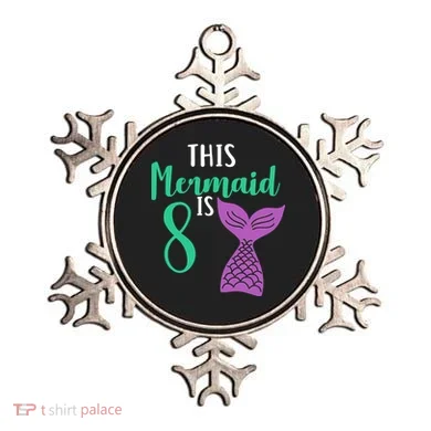 This Mermaid Is 8 Years Old Birthday Ornament