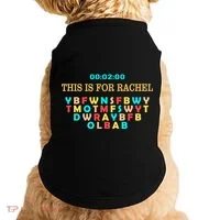 This Message Lasts For Two Minutes Doggie Tank thumb 0