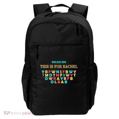 This Message Lasts For Two Minutes Backpack