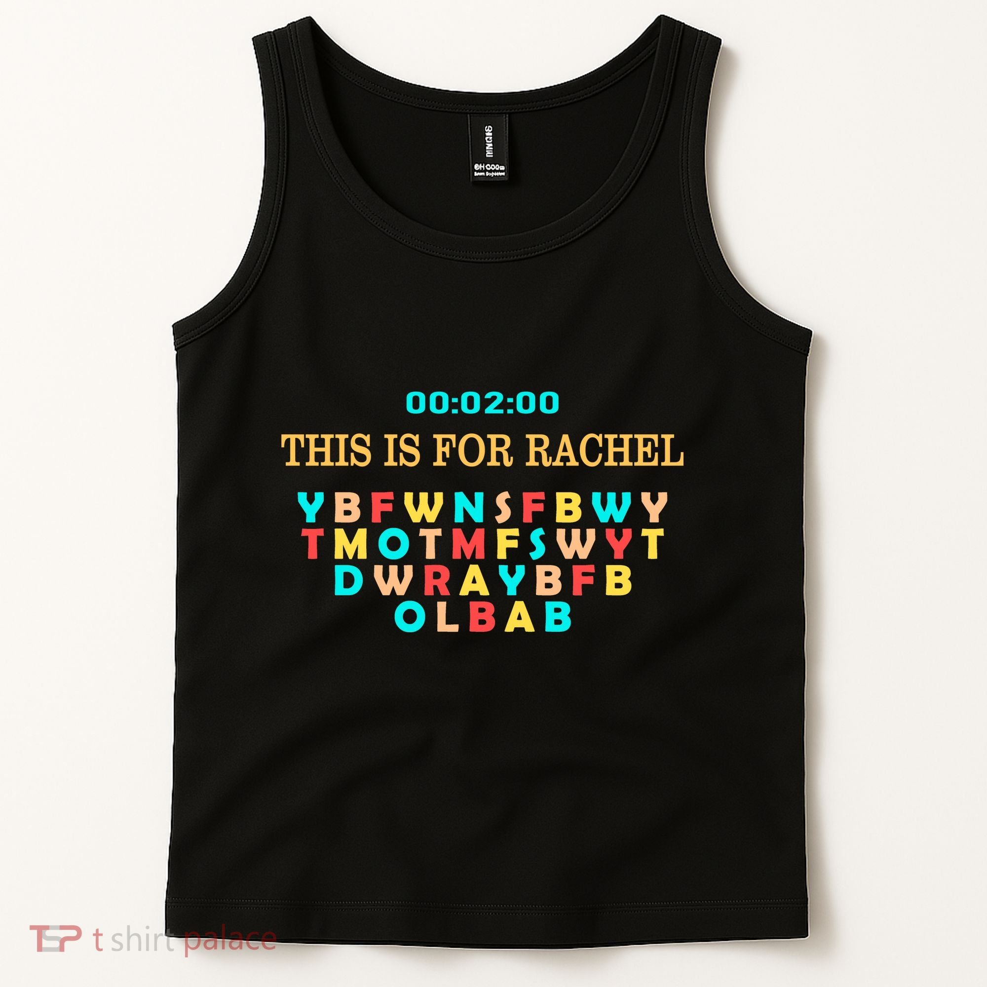 This Message Lasts For Two Minutes Tank Top