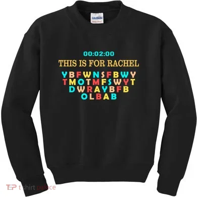 This Message Lasts For Two Minutes Kids Sweatshirt
