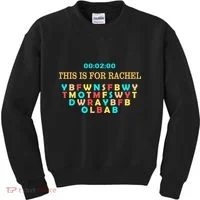 This Message Lasts For Two Minutes Kids Sweatshirt thumb 0