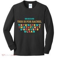 This Message Lasts For Two Minutes Kids Long Sleeve Shirt thumb 0