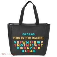 This Message Lasts For Two Minutes Tote Bag thumb 0