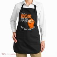 This Mom Has Had Enough End Gun Violence Apron thumb 2