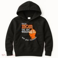 This Mom Has Had Enough End Gun Violence Kids Hoodie thumb 0