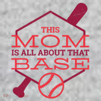 This Mom Is All About That Base Toddler T-Shirt thumb 2