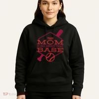 This Mom Is All About That Base Hoodie thumb 5