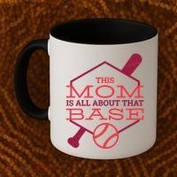 This Mom Is All About That Base Coffee Mug thumb 2
