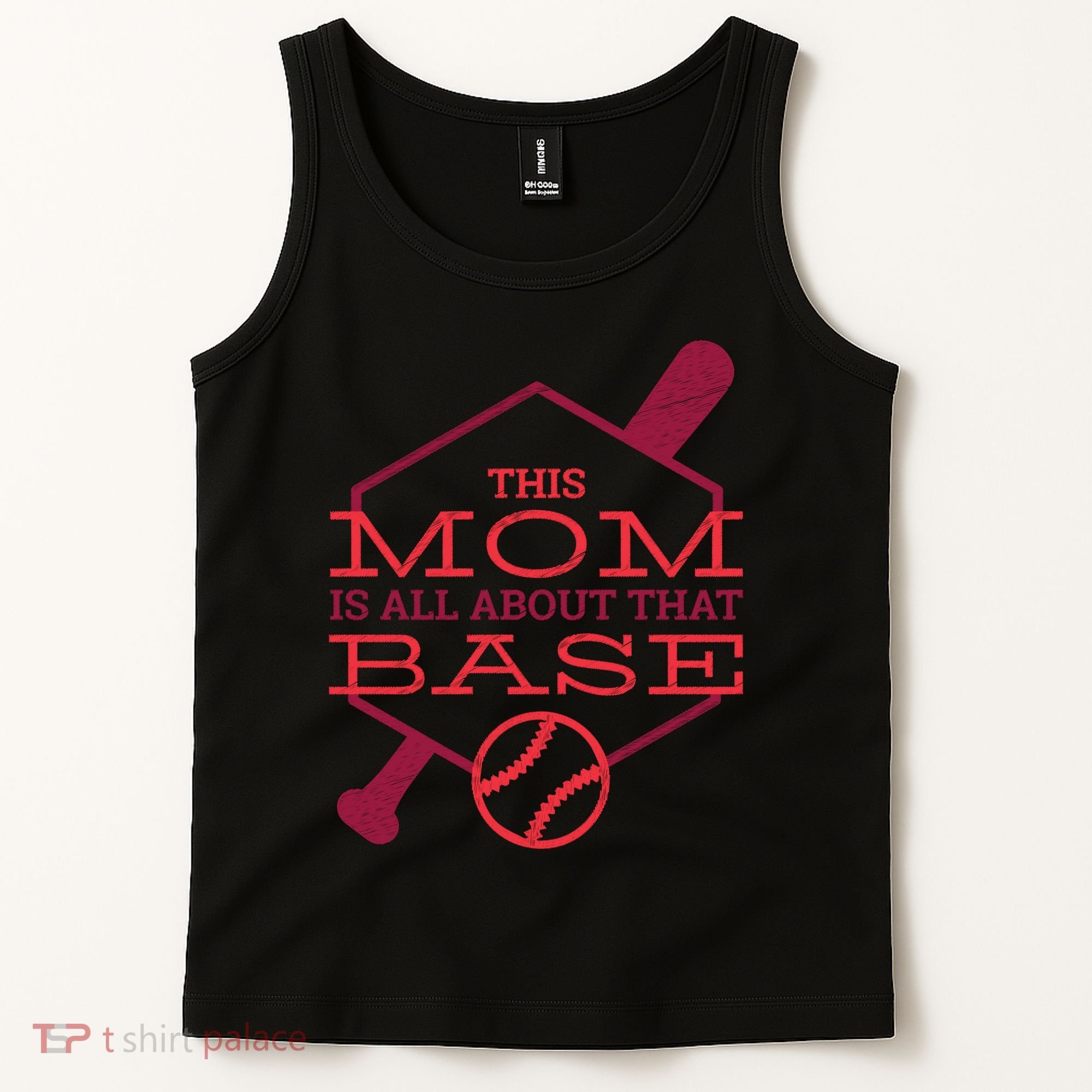 This Mom Is All About That Base Tank Top