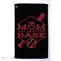 This Mom Is All About That Base Golf Towel thumb 0