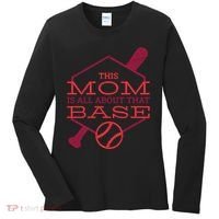 This Mom Is All About That Base Women's Long Sleeve Shirt thumb 0