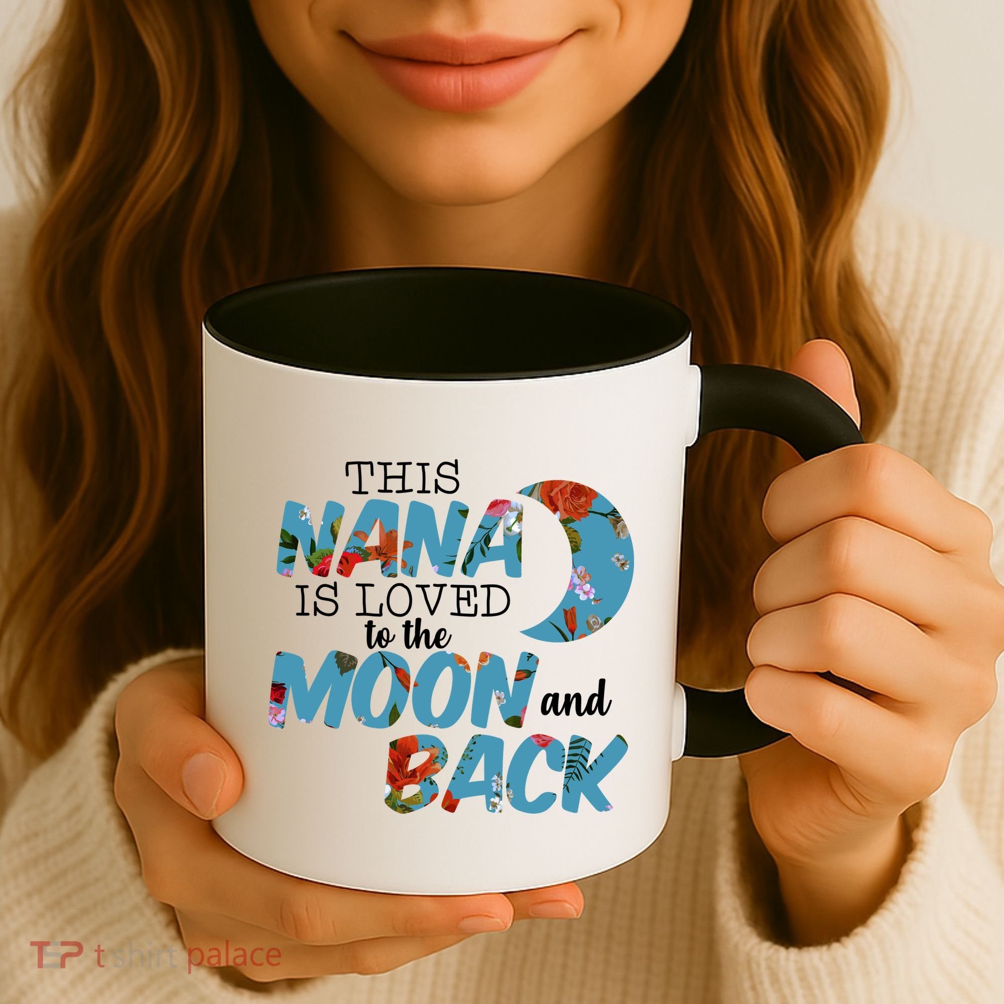 This Nana Is Loved To The Moon And Back Coffee Mug