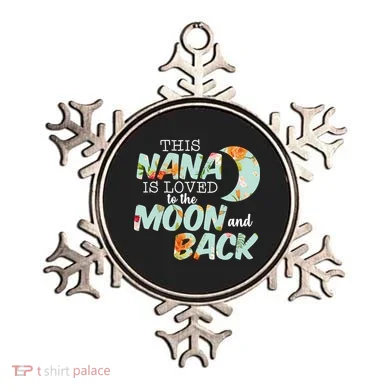 This Nana Is Loved To The Moon And Back Ornament