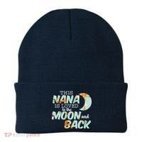 This Nana Is Loved To The Moon And Back Beanie thumb 0