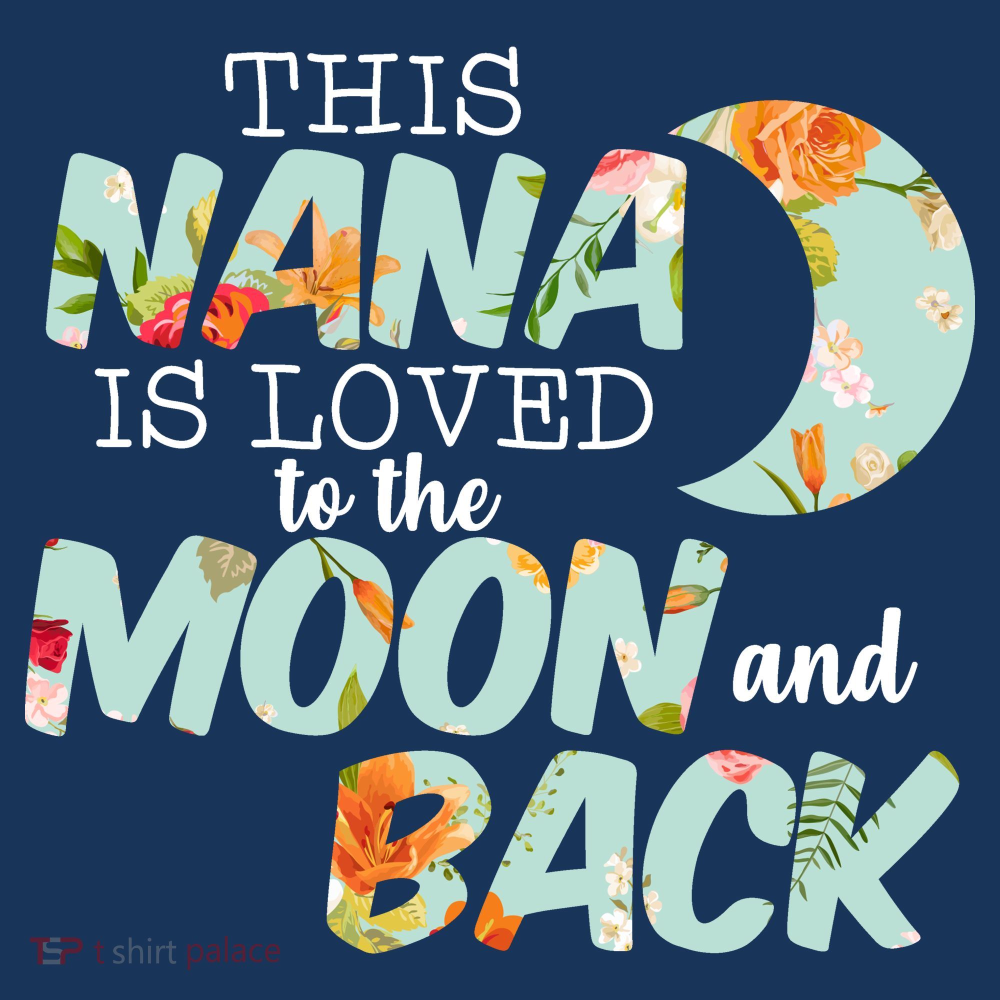 This Nana Is Loved To The Moon And Back Women's Hoodie