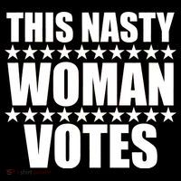 This Nasty Woman Votes Bucket Hat thumb 4