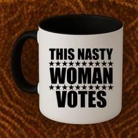 This Nasty Woman Votes Coffee Mug thumb 2