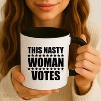 This Nasty Woman Votes Coffee Mug thumb 3
