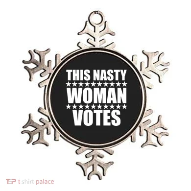 This Nasty Woman Votes Ornament