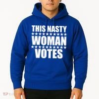 This Nasty Woman Votes Hoodie thumb 2